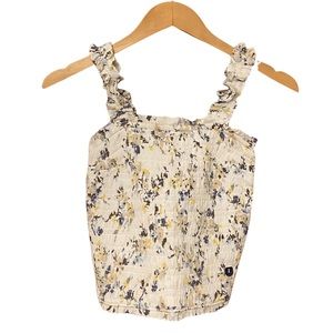 NWT Abercrombie & Fitch All Over Smocked Cami